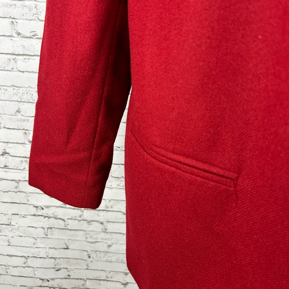 SAG HARBOR | vintage 100% wool red blazer size 16 - Picture 6 of 13